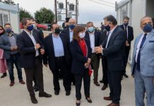 Κρήτη: Στις σεισμόπληκτες περιοχές του Ηρακλείου η Αικ. Σακελλαροπούλου