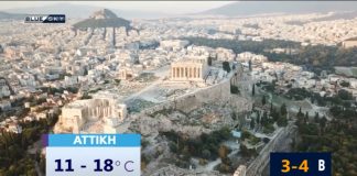 Δείτε τι καιρό θα κάνει σήμερα Κυριακή 21 Νοεμβρίου