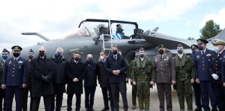 Μήνυμα Κ. Μητσοτάκη στην τελετή παραλαβής των πρώτων έξι μαχητικών Ραφάλ στην Τανάγρα