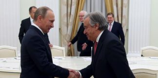Συνάντηση Πούτιν με τον γενικό γραμματέα του ΟΗΕ την επόμενη εβδομάδα