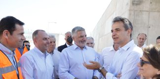 Περιοδεία Κ. Μητσοτάκη συνοδευόμενος από τον Γ. Πατούλη σε εμβληματικά περιβαλλοντικά έργα στην Αν. Αττική