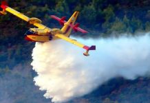 Σαμοθράκη: Συνεχίζονται οι προσπάθειες ελέγχου της πυρκαγιάς