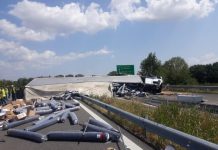 Κομοτηνή: Θανατηφόρο τροχαίο με ανατροπή νταλίκας στον κόμβο της Εγνατίας οδού