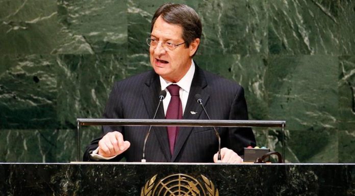 Δριμύ κατηγορώ Αναστασιάδη κατά Τουρκίας και Ερντογάν στον ΟΗΕ