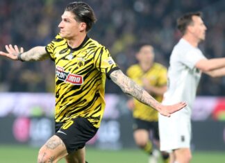 Με… λυτρωτή Τσούμπερ 3-1 η ΑΕΚ τον Άρη
