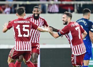 Ο Ολυμπιακός «γονάτισε» με 2-1 τη Γουέστ Χαμ