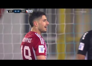 Aτρόμητος – Ολυμπιακός 0-0: Δείτε τις καλύτερες φάσεις του αγώνα