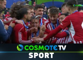 Ολυμπιακός – Μίλαν 3-0: Δείτε τα καλύτερα στιγμιότυπα του τελικού