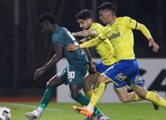 Διαφήμηση του ποδοσφαίρου και 1-1 Λεβαδειακός με Παναιτωλικό