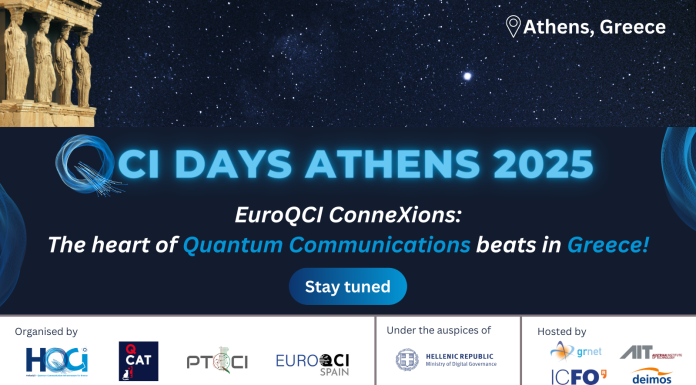 Η Αθήνα στο επίκεντρο των υποδομών Κβαντικής Επικοινωνίας, με τη διοργάνωση των QCI Days 2025 στο Ίδρυμα Ευγενίδου