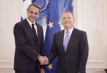 Κ. Μητσοτάκης – Μ. ΜακΓκράθ: Συνεργασία για το κράτος δικαίου και την ασφάλεια στο διαδίκτυο
