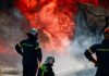 Πάτρα: Σε εξέλιξη παραμένει η φωτιά στην περιοχή Φλόκα