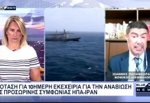 O Ι. Παπαφλωράτος στο BLUE SKY για τις εξελίξεις στη Μ. Ανατολή και τα 52 χρόνια από την τουρκική εισβολή στη Κύπρο