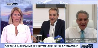 Ξεκάθαρο μήνυμα Μητσοτάκη σε Τουρκία: για το Αιγαίο: Σχολιάζει ο Βουλευτής της ΝΔ Άγ. Συρίγος