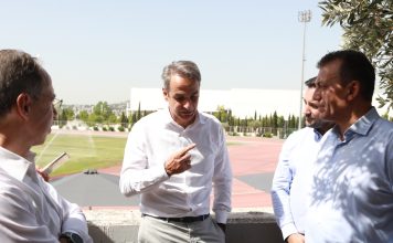 Κ. Μητσοτάκης: Σκοπός μας να μετατρέψουμε το ΟΑΚΑ σε χώρο αναψυχής και πρασίνου