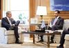 Συνάντηση Μητσοτάκη με τον υπ. Βιομηχανίας και Προηγμένης Τεχνολογίας των ΗΑΕ