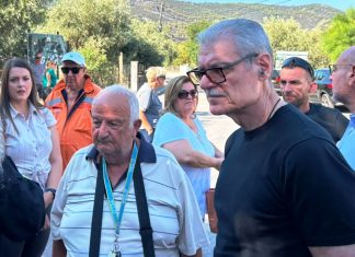 Επίσκεψη Ευ. Τουρνά στο Πόρτο Γερμενό: Ξεκίνησαν οι αυτοψίες στις πληγείσες περιοχές