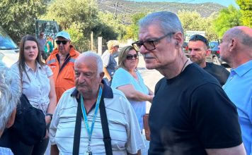 Επίσκεψη Ευ. Τουρνά στο Πόρτο Γερμενό: Ξεκίνησαν οι αυτοψίες στις πληγείσες περιοχές