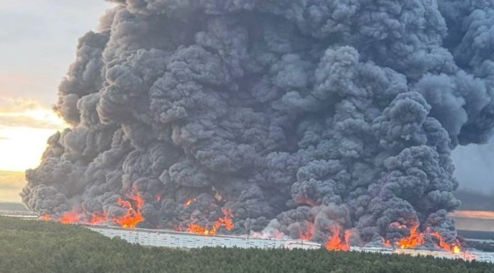 Μαζική ουκρανική επίθεση στη Μόσχα με 620 μη επανδρωμένα αεροσκάφη