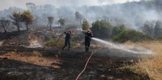 Πυρκαγιά στη Δυτική Αττική: Μάχη με διάσπαρτες εστίες και αναζωπυρώσεις