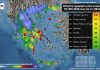 ΜΕΤΕΟ: Στα 130 χλμ/ώρα έφτασαν οι ριπές ανέμου στην Κάρυστο