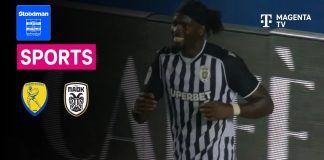 Παναιτωλικός – ΠΑΟΚ 1-3: Δείτε τις καλύτερες φάσεις του αγώνα