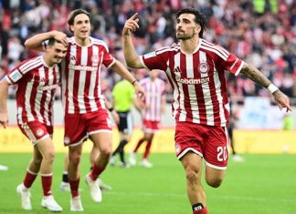 «Πεντάρα» ο Ολυμπιακός επί της Καλαμάτας και έβδομη σερί νίκη