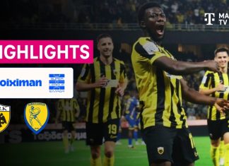 ΑΕΚ – Παναιτωλικός 5-0: Δείτε τις καλύτερες φάσεις του αγώνα